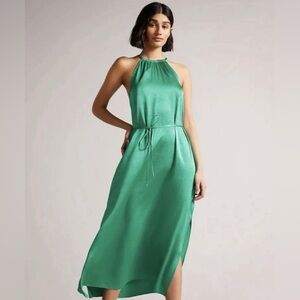 Ted Baker London Roxieyy Vibrant Green Maxi Dress